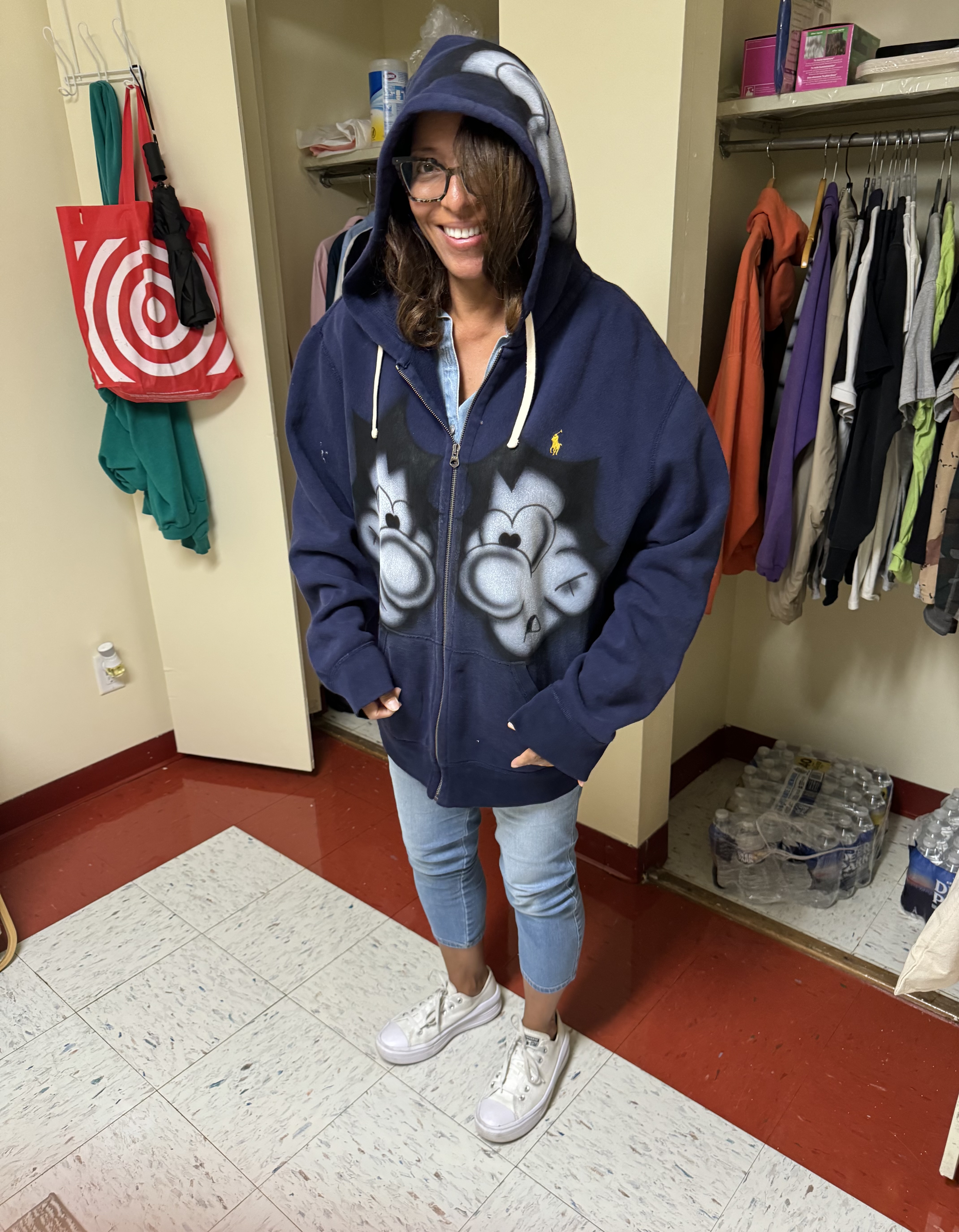 Navy Hoodie
